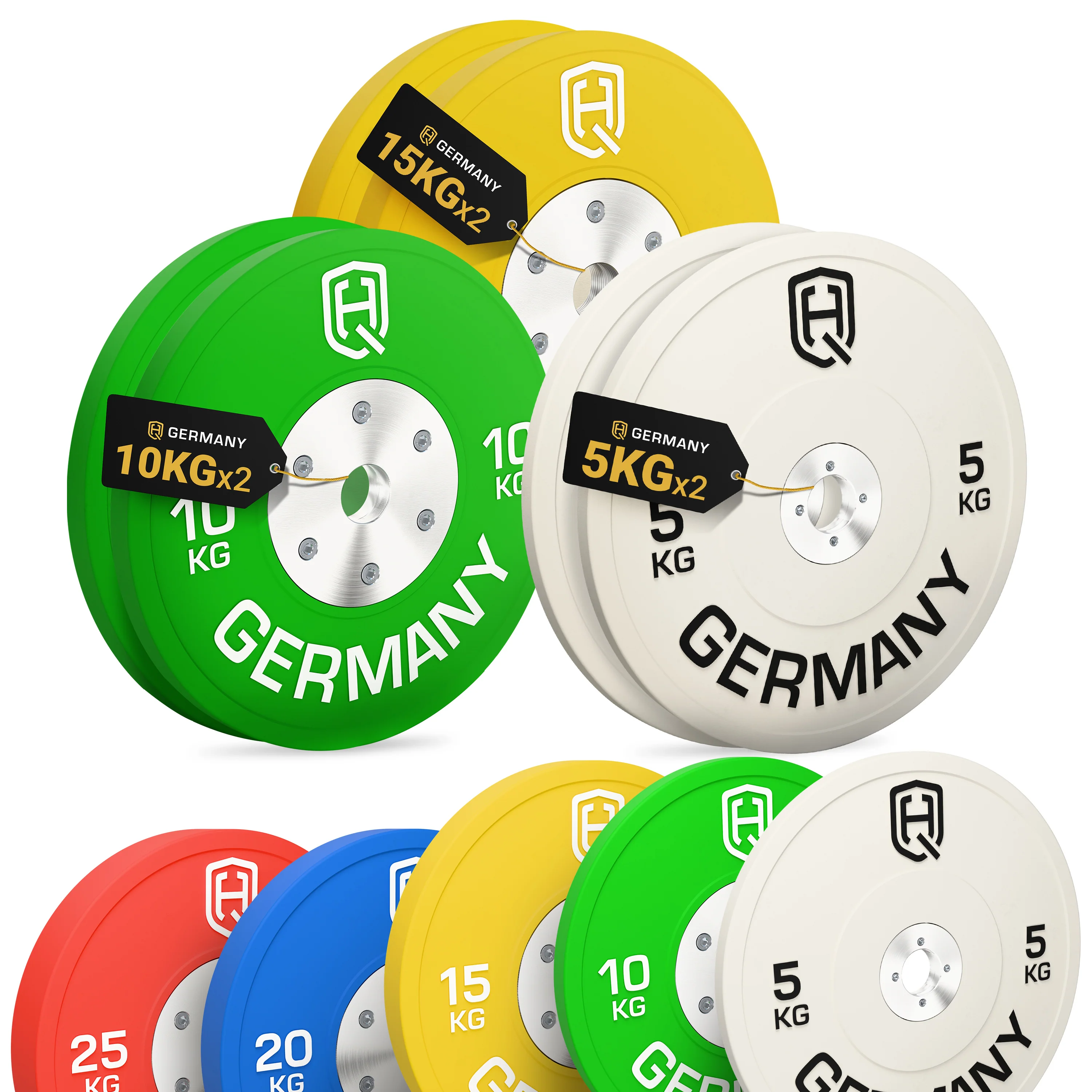 Competition Bumper Plate Set - Starter / Advanced / Pro / Elite - Image 3