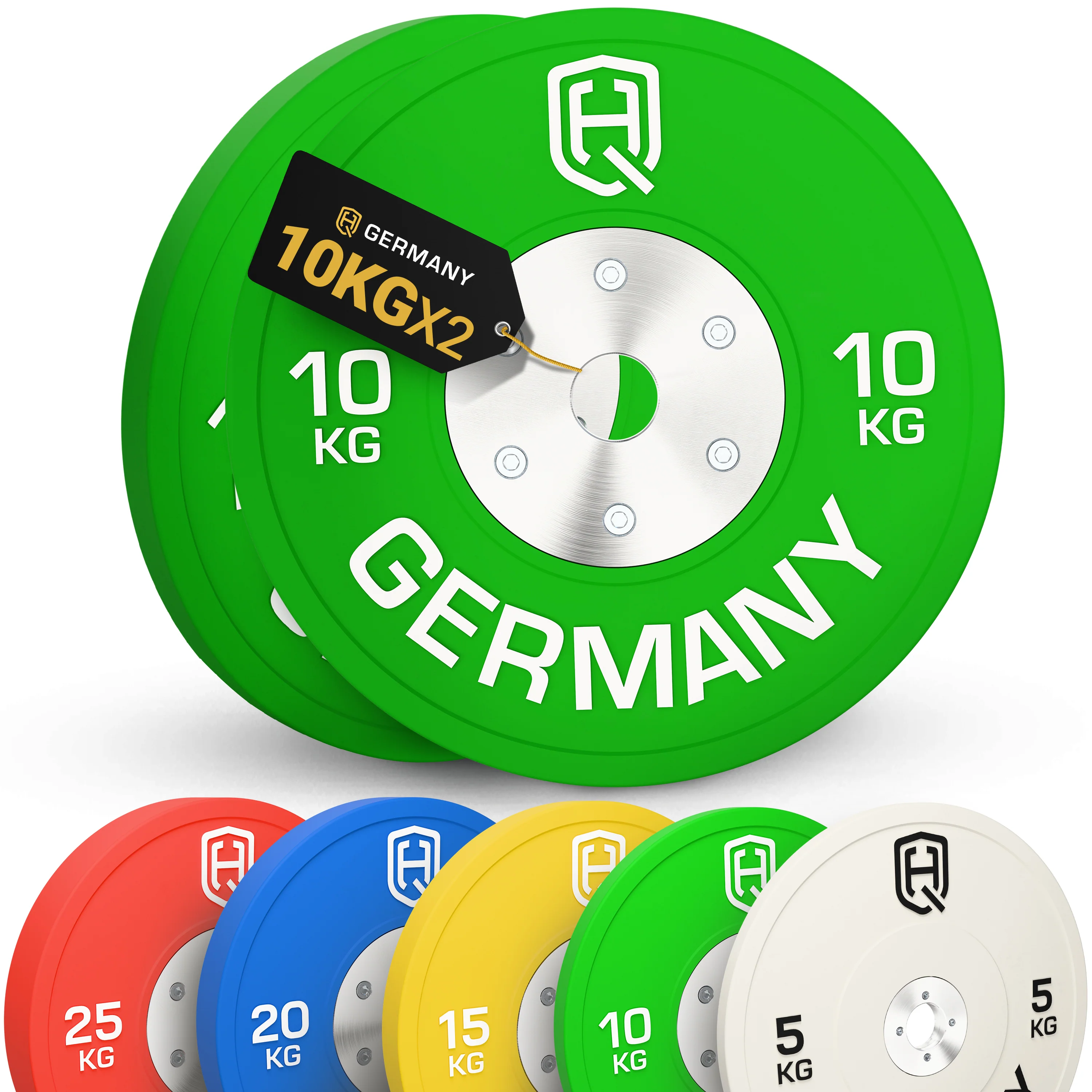 Competition Bumper Plates 5-25KG | Paar/Set - Image 3