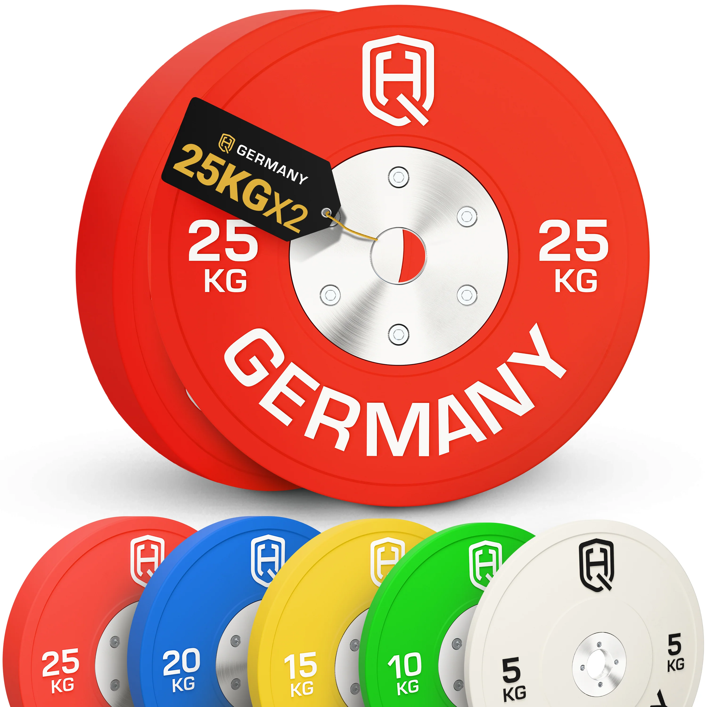 Competition Bumper Plates 5-25KG | Paar/Set - Image 6