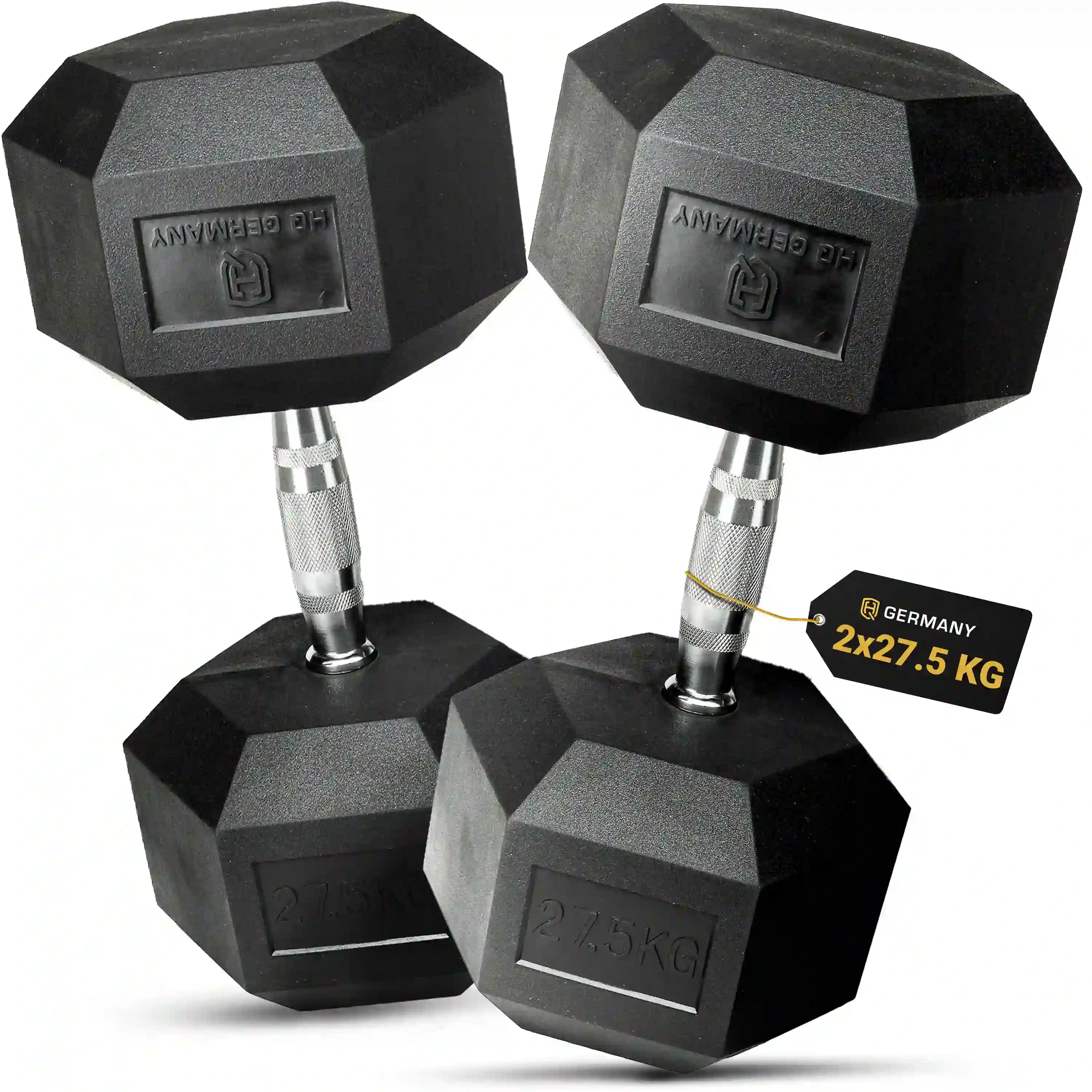 Hexagon Hantel Paar | 2.5 - 37.5kg - Image 10