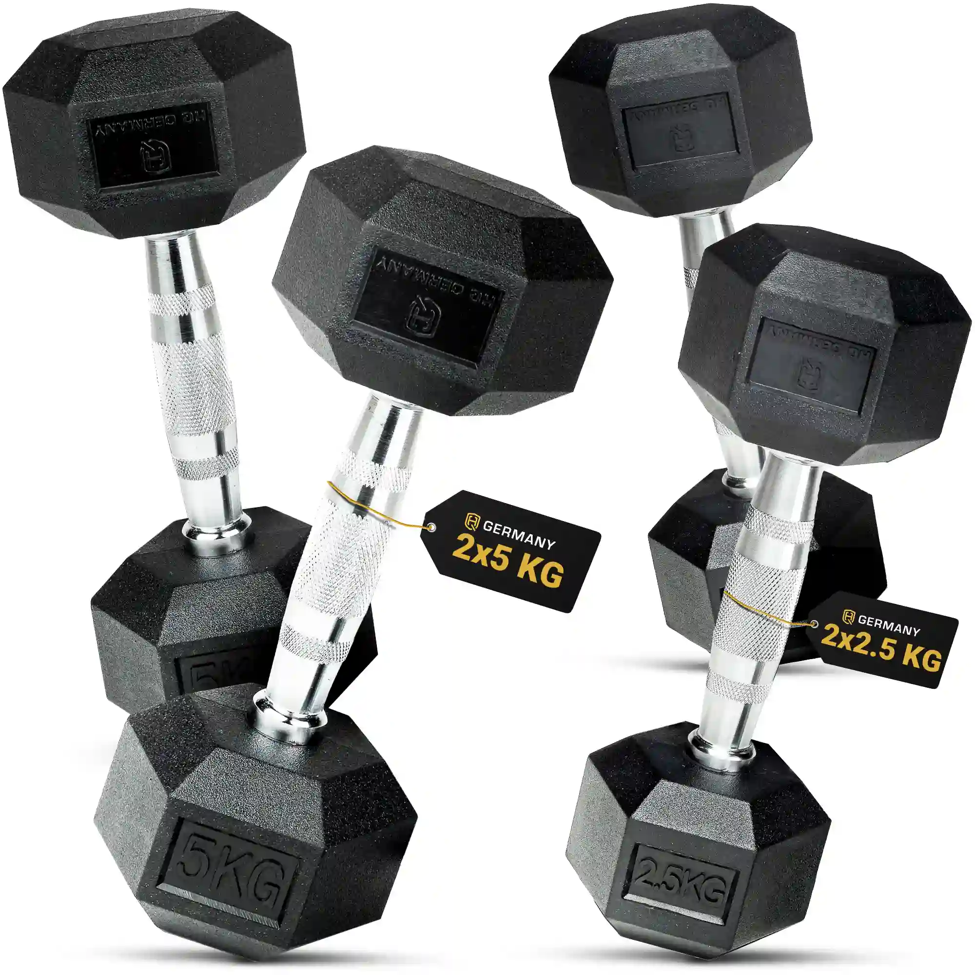 Hexagon Hantel Set - Image 2