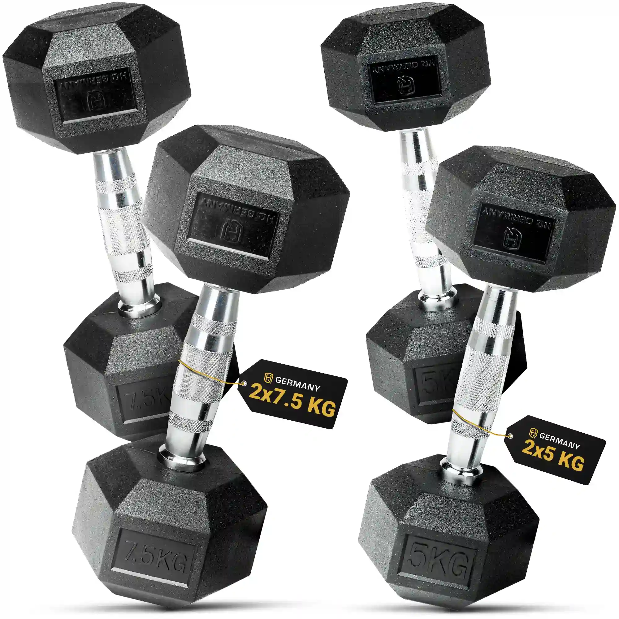 Hexagon Hantel Set - Image 3