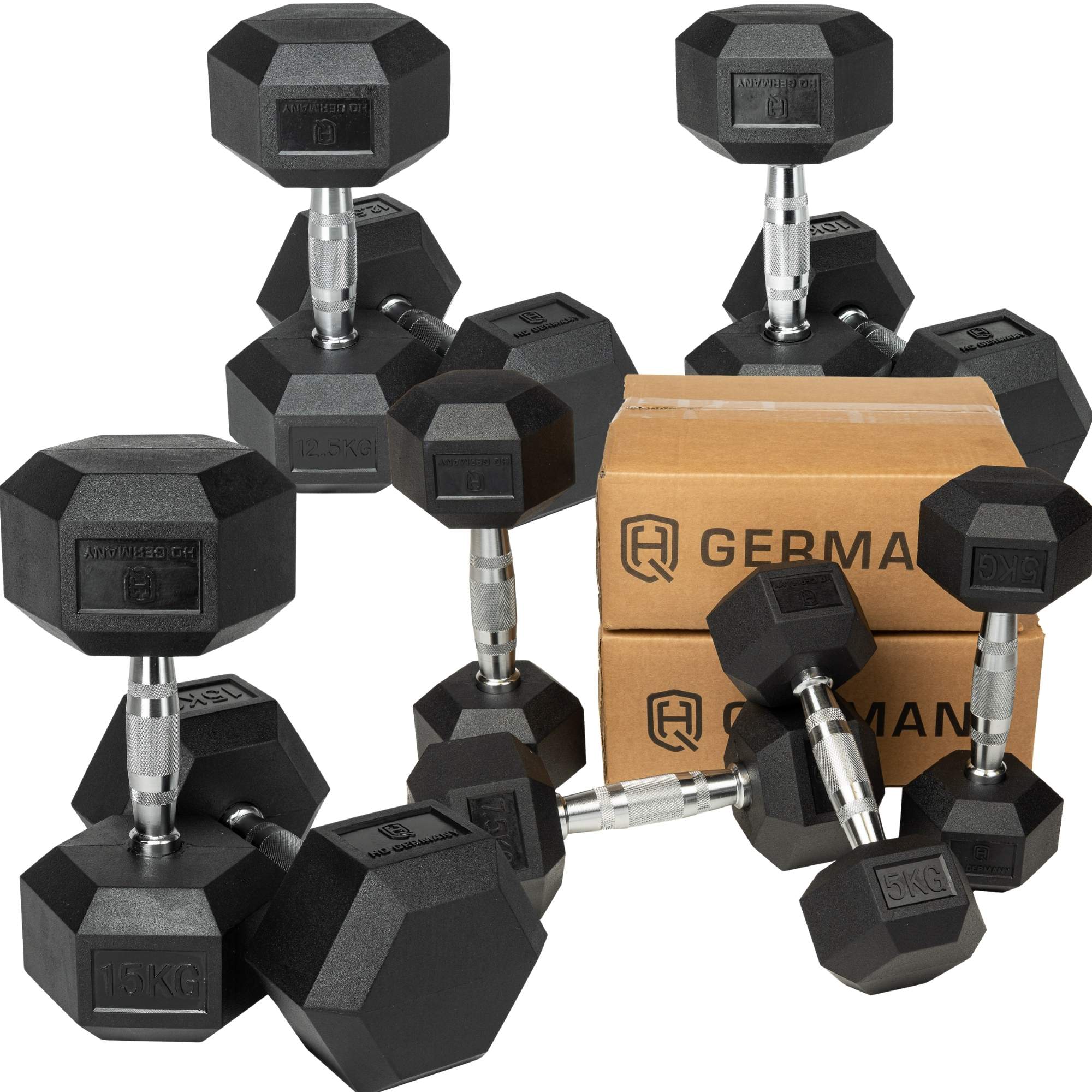 Hexagon Hantel Set - Image 5