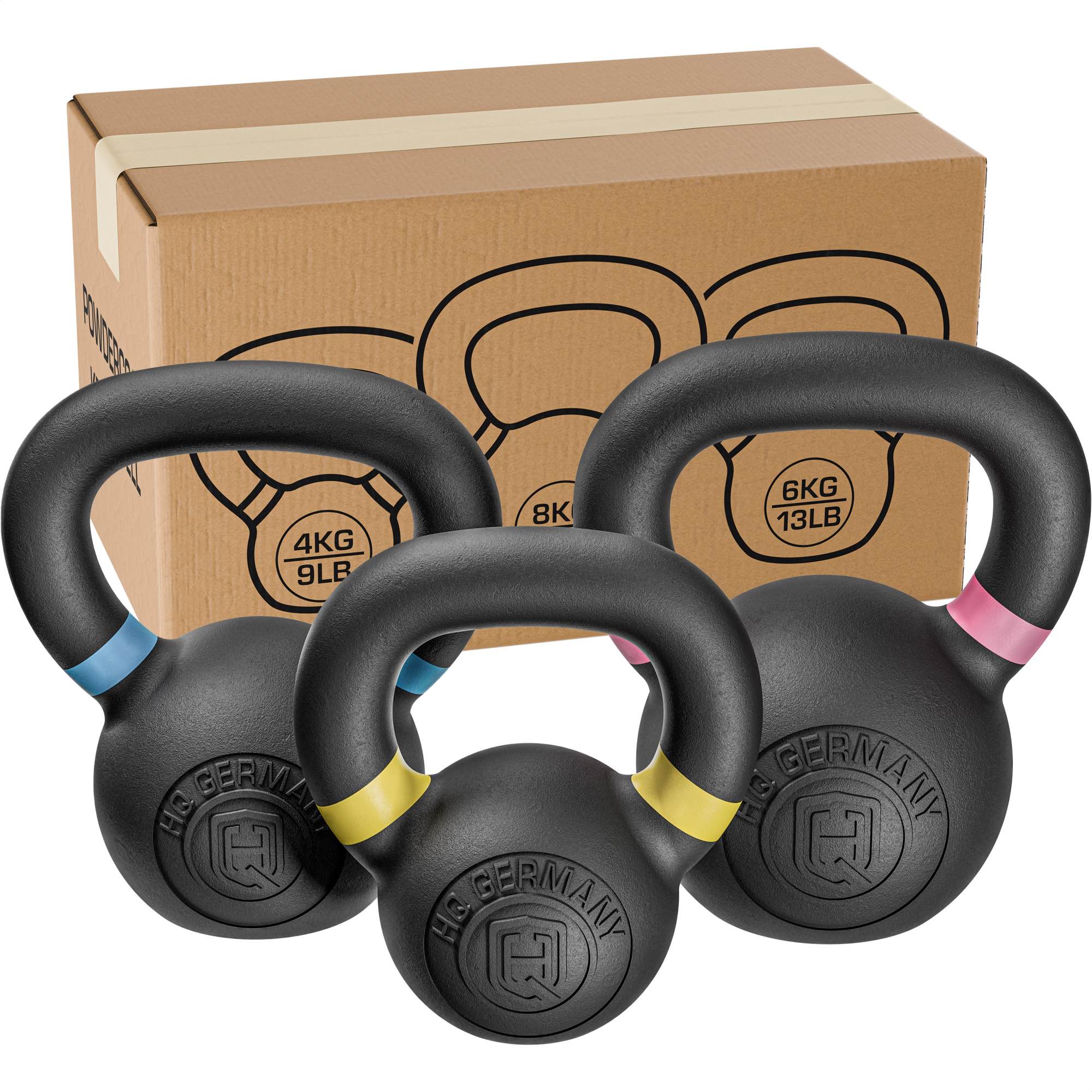 Powdercoat Kettlebell Set - Image 2