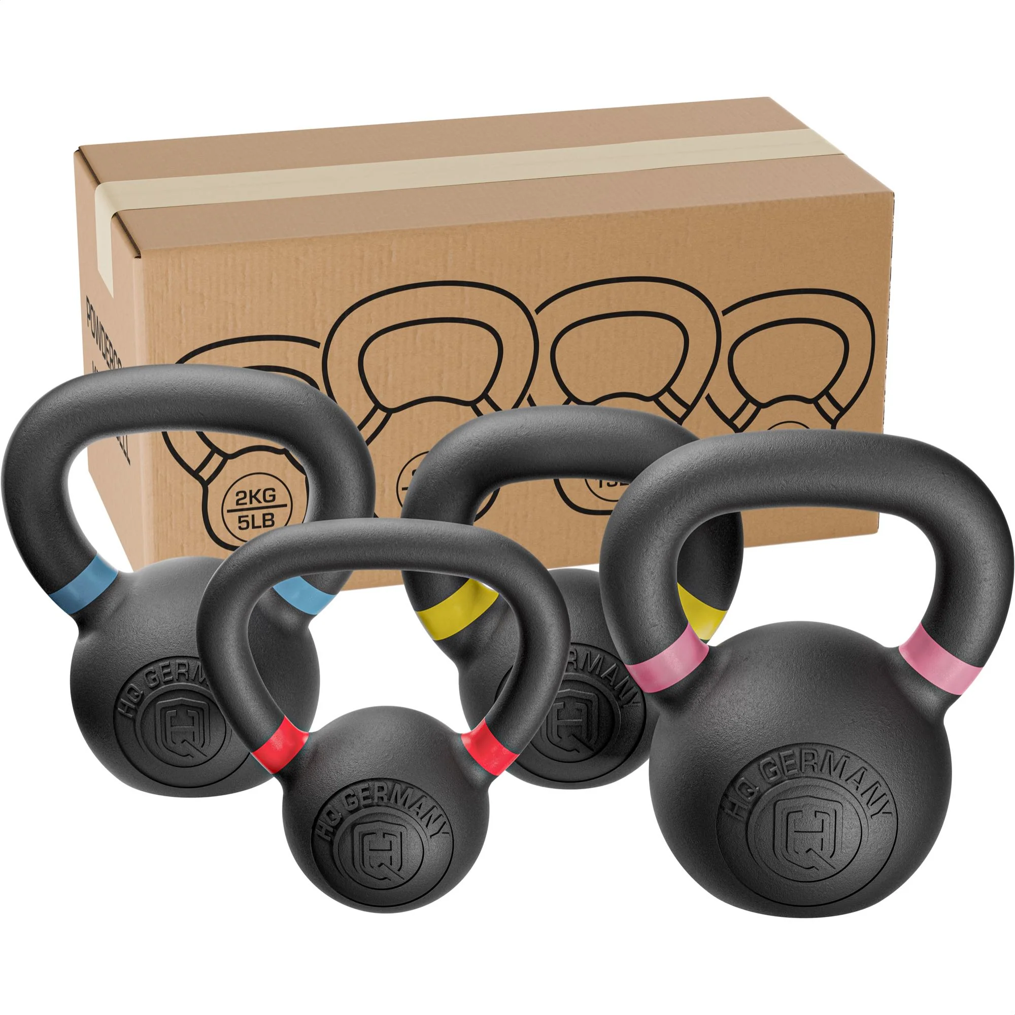 Powdercoat Kettlebell Set - Image 3