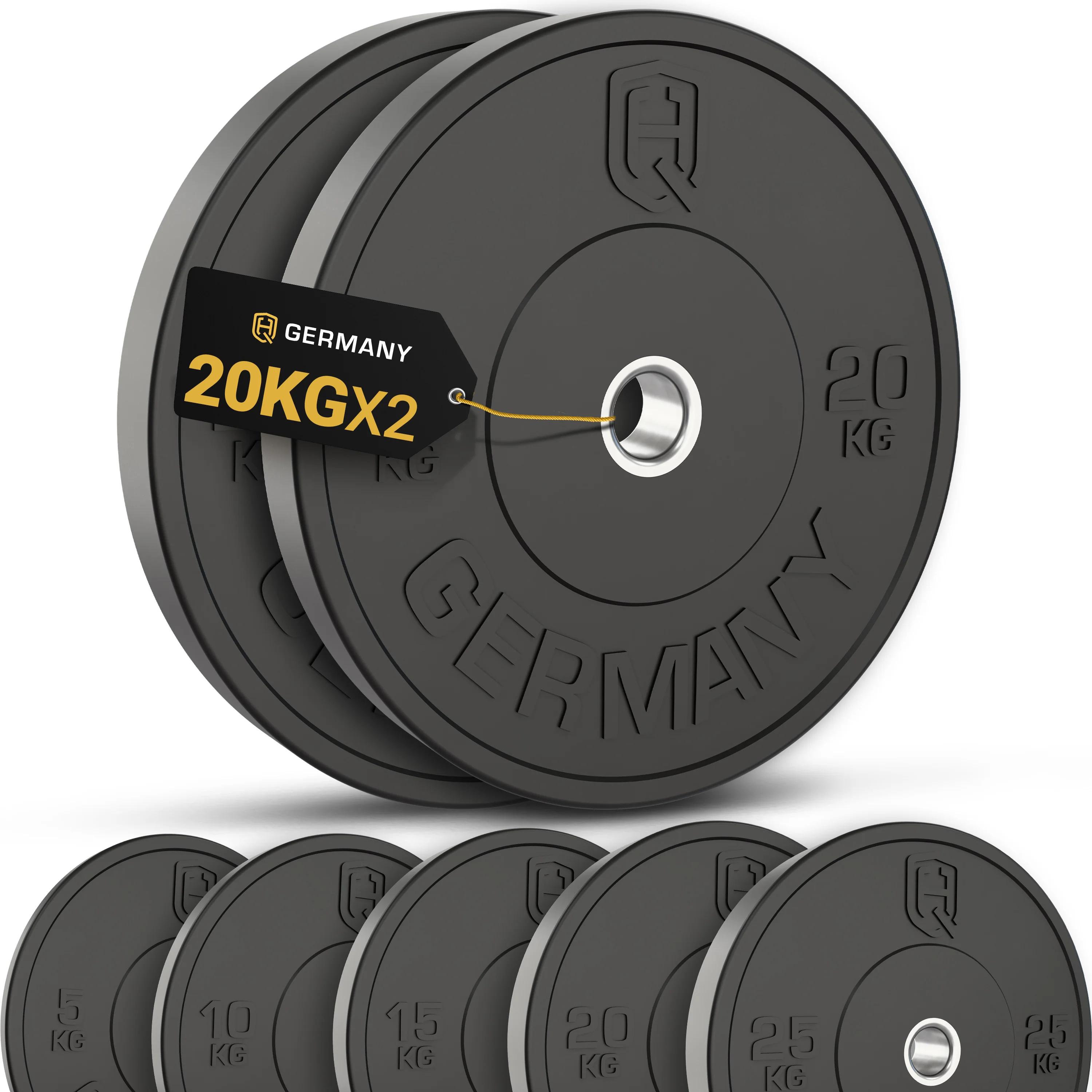 Training Bumper Plates 5-25KG | Paar/Set - Image 5